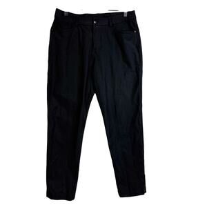 Lululemon Classic Fit 5-Pocket Chino Pants Black Warpstreme 2023 - 30 30x27